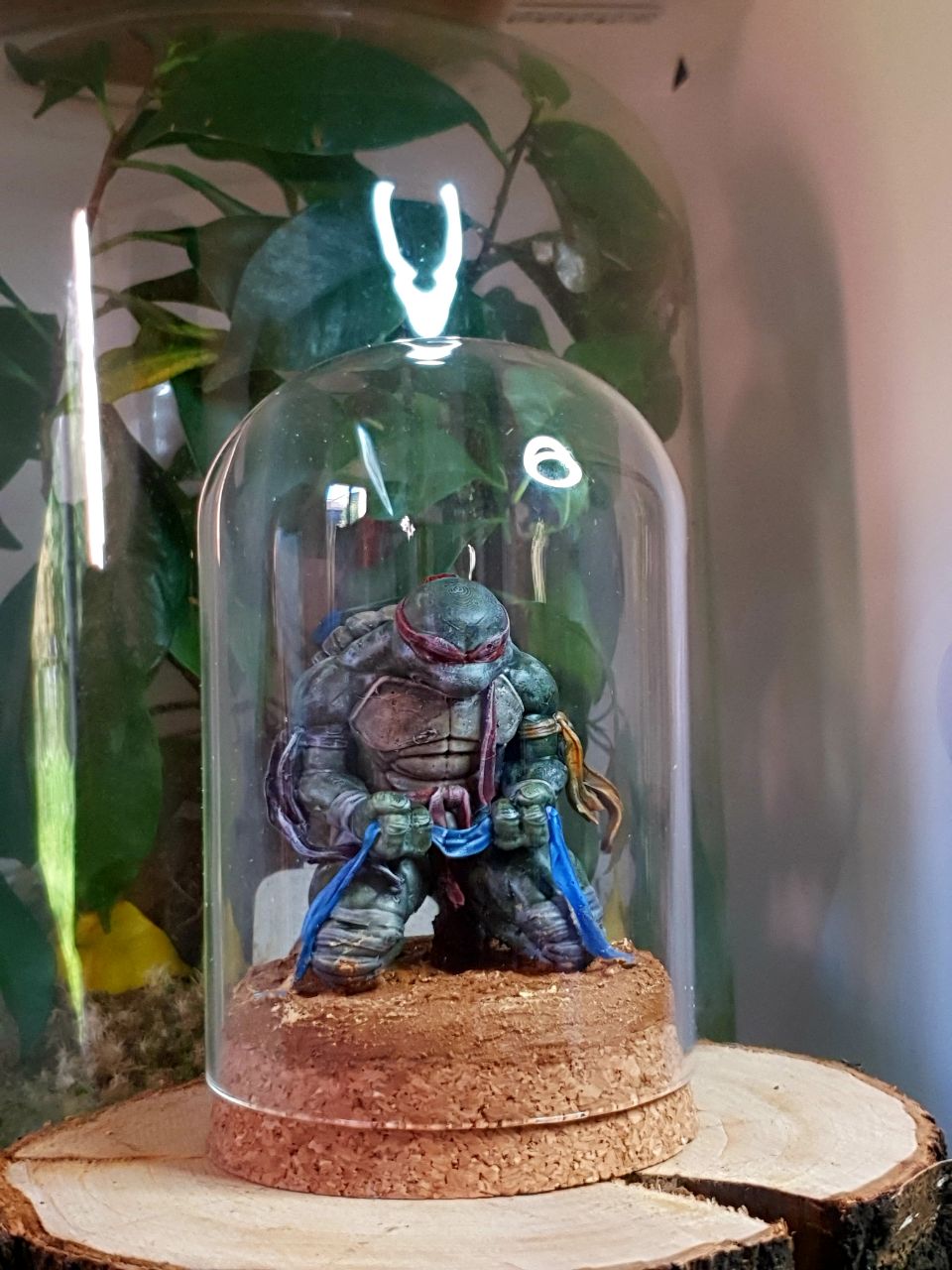 Diorama - Raphaël - Tortugas Ninja - El último Ronin